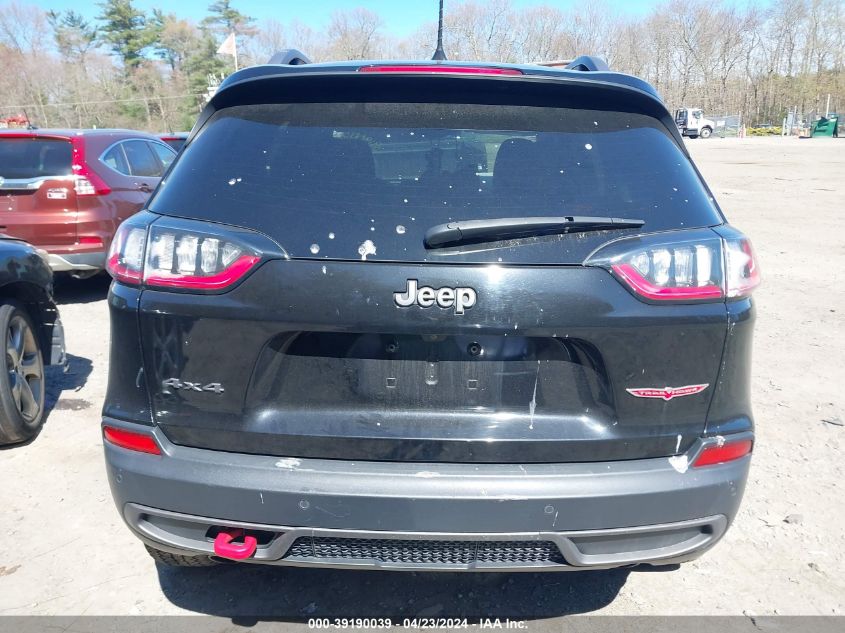 2019 Jeep Cherokee Trailhawk 4X4 VIN: 1C4PJMBN9KD489733 Lot: 39190039