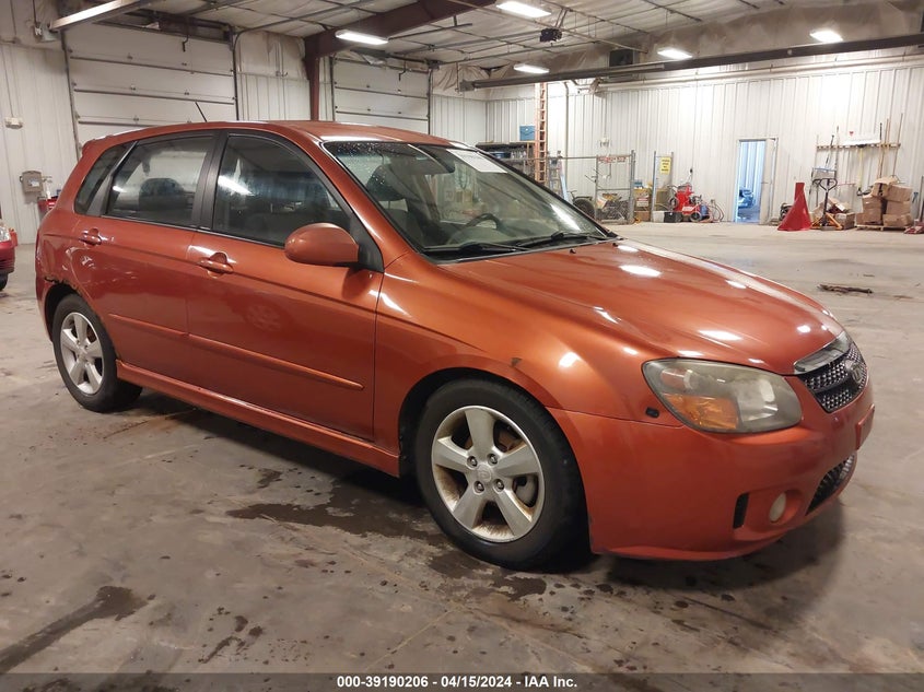 2008 Kia Spectra5 Sx VIN: KNAFE161785015978 Lot: 39190206