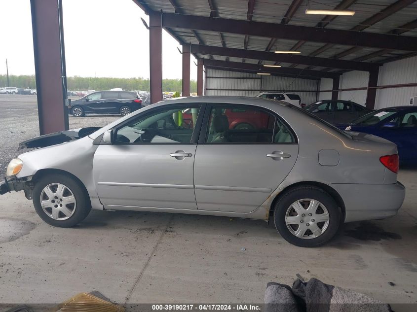 2006 Toyota Corolla Le VIN: 1NXBR32E76Z761176 Lot: 39190217