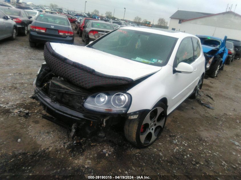 2009 Volkswagen Gti 2-Door VIN: WVWFV71K29W118274 Lot: 39190315