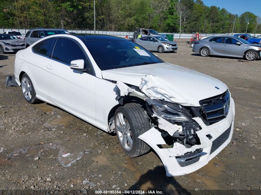 WDDGJ4HB5FG433263 2015 MERCEDES-BENZ C CLASS - Image 1