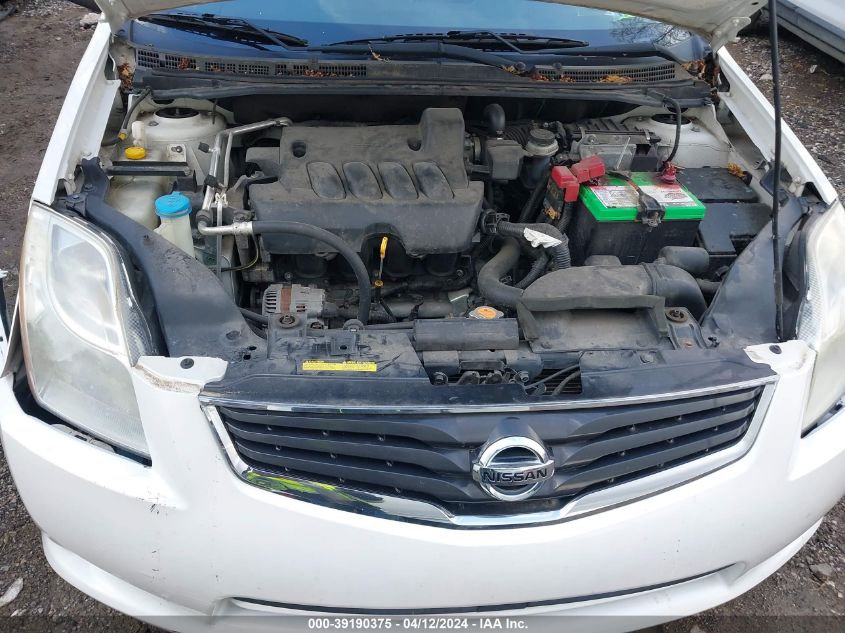 3N1AB6AP8CL768445 | 2012 NISSAN SENTRA