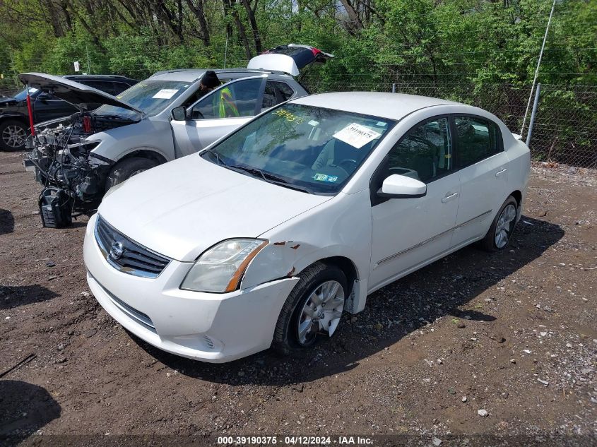 3N1AB6AP8CL768445 | 2012 NISSAN SENTRA