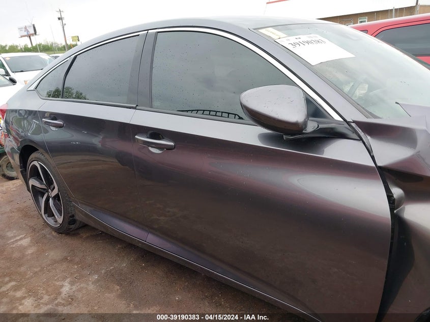 2019 HONDA ACCORD SPORT - 1HGCV1F39KA088437