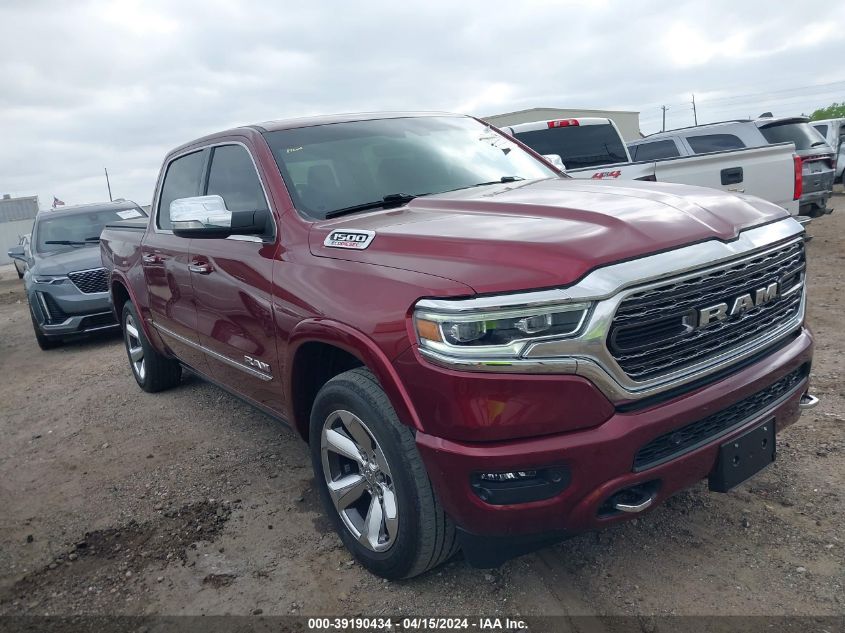 2021 Ram 1500 Limited 4X4 5'7 Box VIN: 1C6SRFHM1MN820502 Lot: 39190434