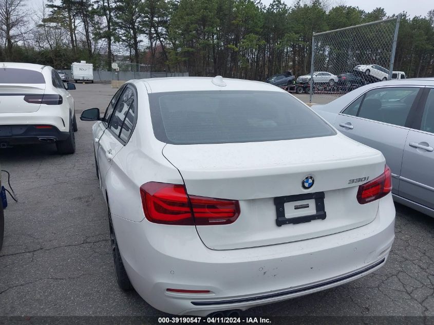 WBA8B9G54JNV11408 | 2018 BMW 330I