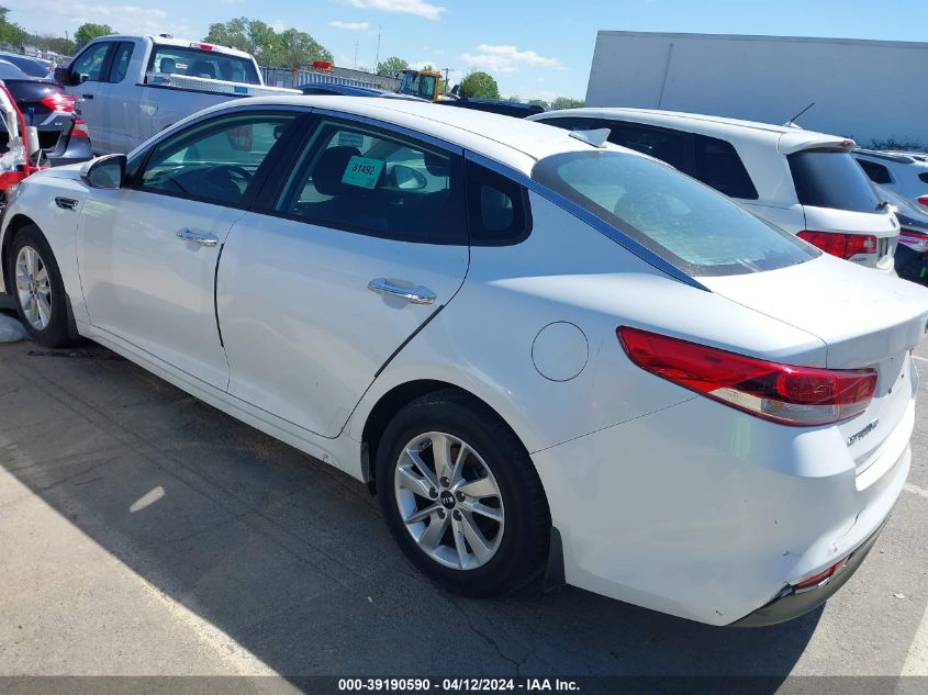 KNAGT4L36G5103680 | 2016 KIA OPTIMA