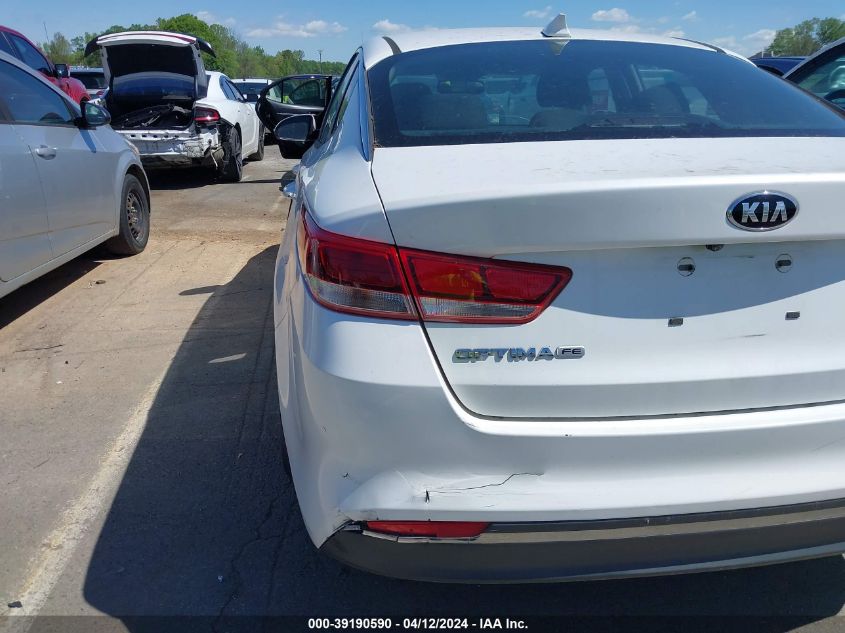 2016 KIA OPTIMA LX - KNAGT4L36G5103680