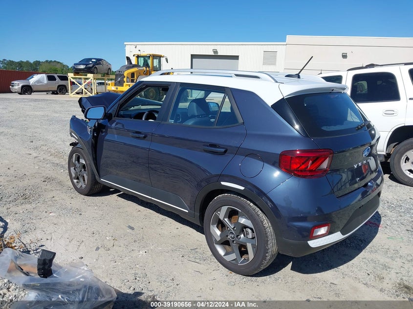2023 Hyundai Venue Limited VIN: KMHRC8A32PU270318 Lot: 39190656