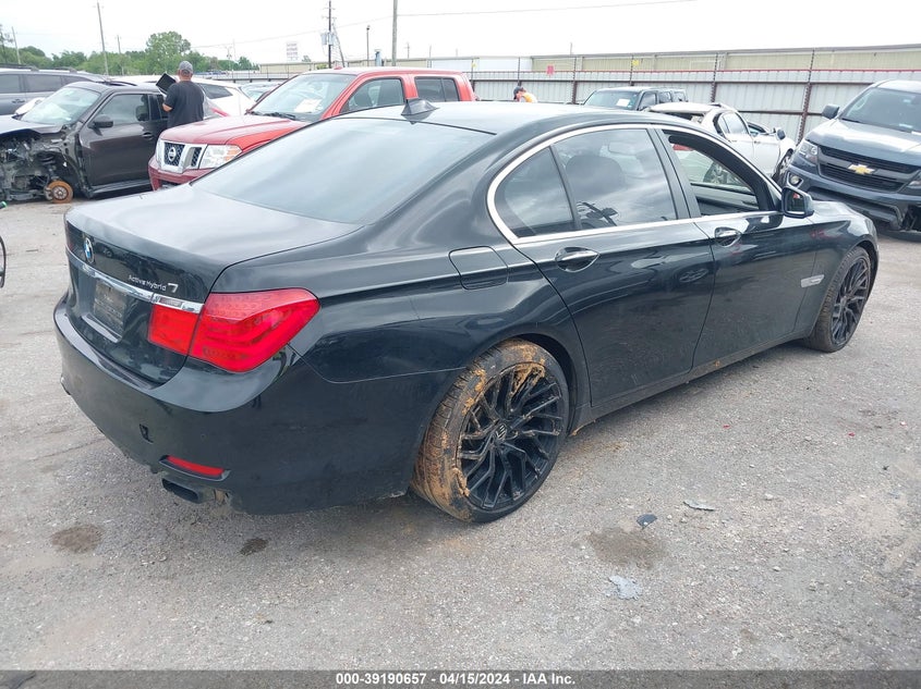 2012 BMW Activehybrid 750 VIN: WBAKX6C55CC197200 Lot: 39190657