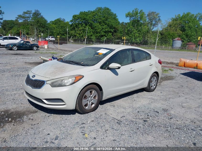 KNAFK4A66E5134338 | 2014 KIA FORTE