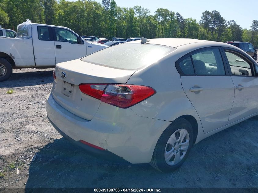 KNAFK4A66E5134338 | 2014 KIA FORTE