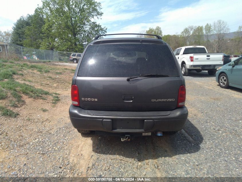 2002 Dodge Durango Slt VIN: 1B4HS48N92F204541 Lot: 39190758