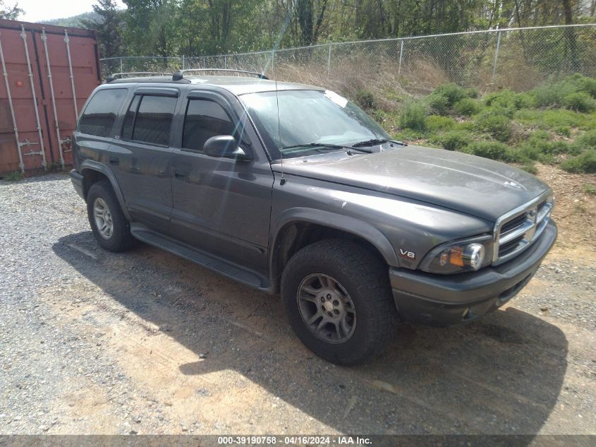 2002 Dodge Durango Slt VIN: 1B4HS48N92F204541 Lot: 39190758