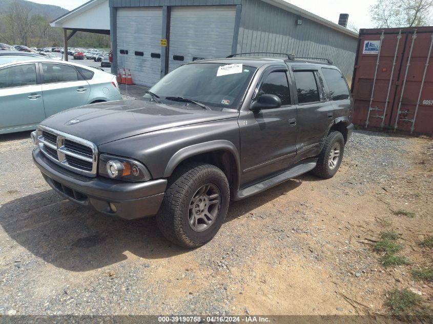 2002 Dodge Durango Slt VIN: 1B4HS48N92F204541 Lot: 39190758