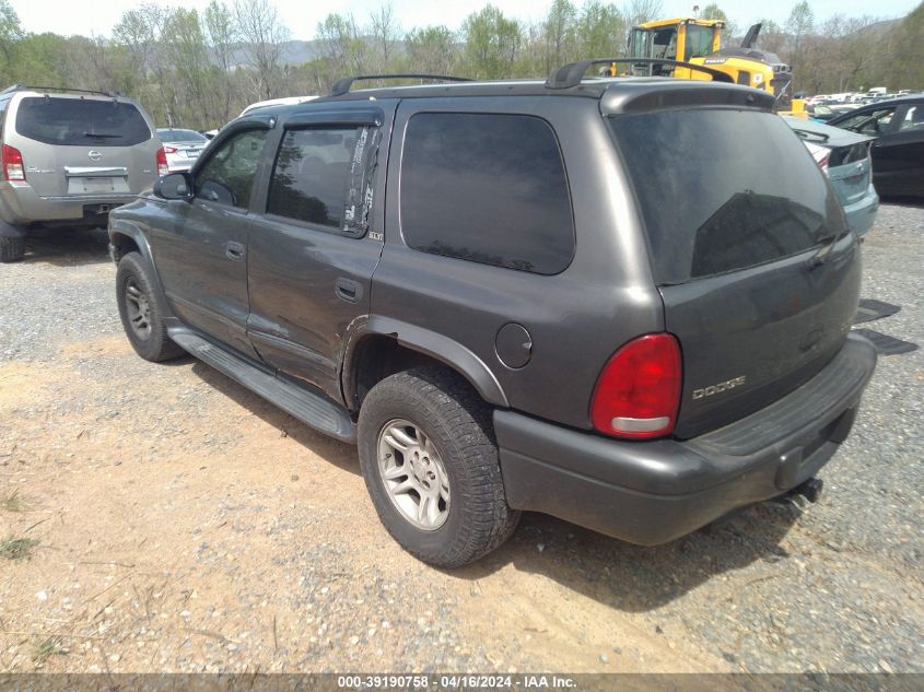 2002 Dodge Durango Slt VIN: 1B4HS48N92F204541 Lot: 39190758