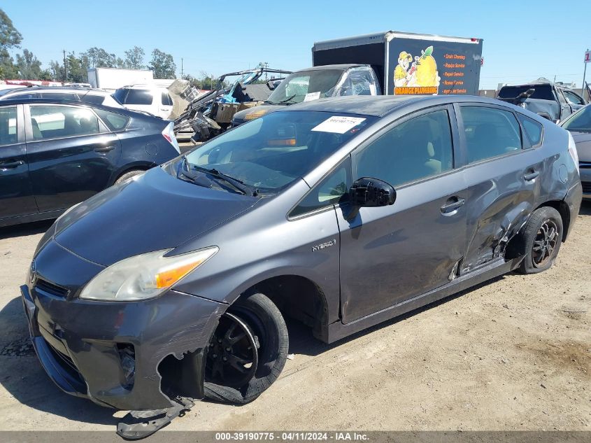 2012 Toyota Prius Five/Four/One/Three/Two VIN: JTDKN3DU3C1556309 Lot: 39190775