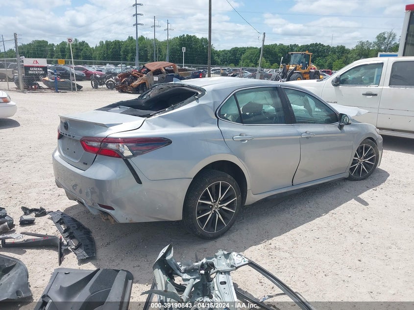 2021 TOYOTA CAMRY SE/SE NIGHT SHADE - 4T1G11AK4MU460774