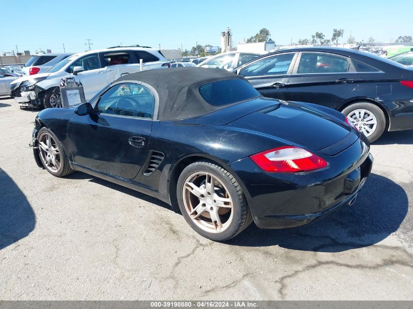 2005 Porsche Boxster VIN: WP0CA29895U711260 Lot: 39190880