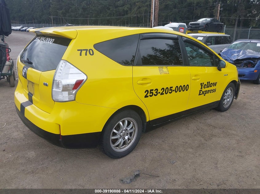 2013 Toyota Prius V Three VIN: JTDZN3EU7D3198330 Lot: 39190886