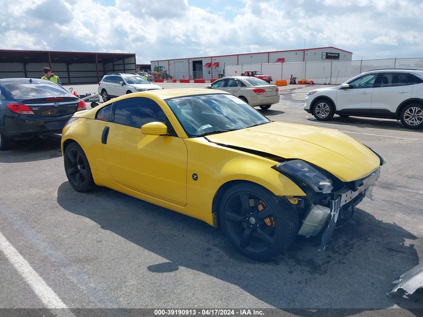 2005 Nissan 350Z Anniversary Edition VIN: JN1AZ34E25M655118 Lot: 39190913