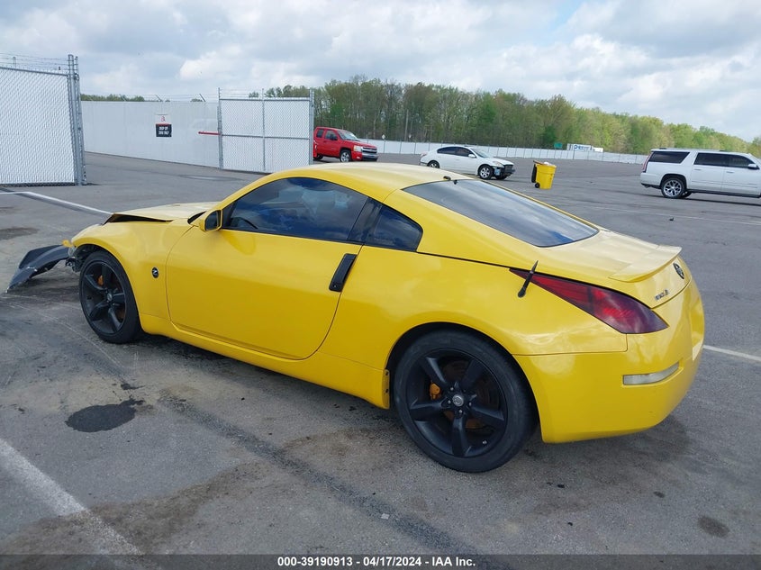 2005 Nissan 350Z Anniversary Edition VIN: JN1AZ34E25M655118 Lot: 39190913