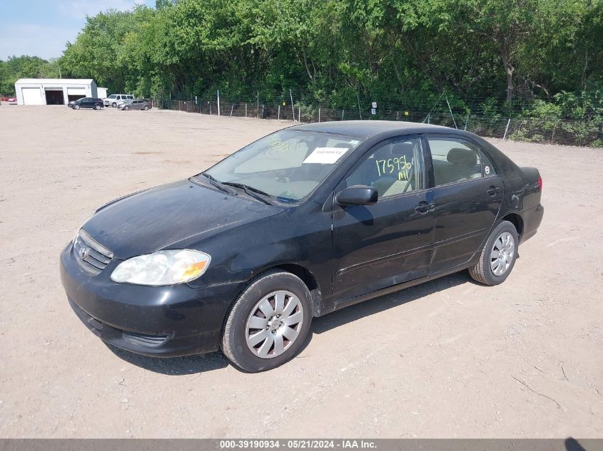 2003 Toyota Corolla Ce/Le/S VIN: 1NXBR32E03Z097217 Lot: 39190934