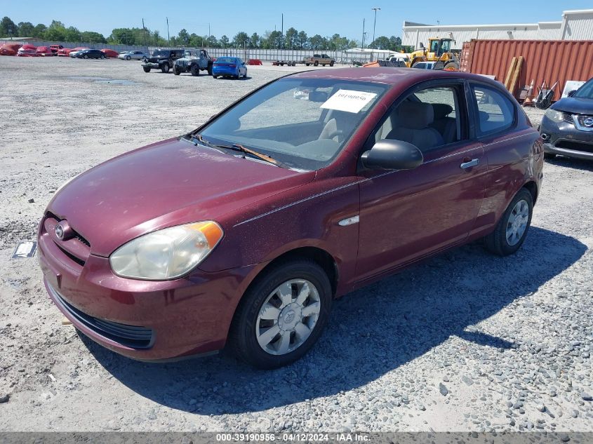 KMHCM36CX7U012711 | 2007 HYUNDAI ACCENT