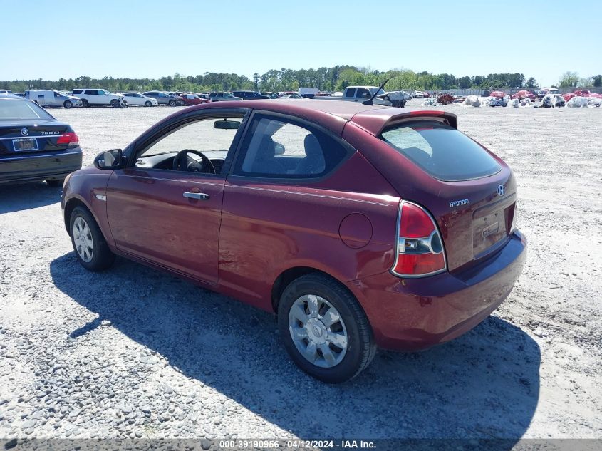 KMHCM36CX7U012711 | 2007 HYUNDAI ACCENT