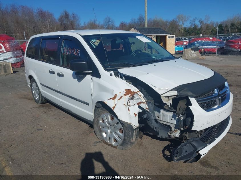 2015 Dodge Grand Caravan Avp/Se VIN: 2C4RDGBG9FR508111 Lot: 39190968