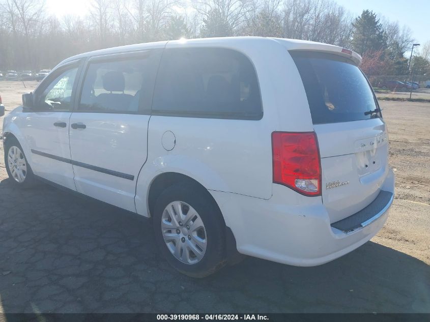 2015 Dodge Grand Caravan Avp/Se VIN: 2C4RDGBG9FR508111 Lot: 39190968