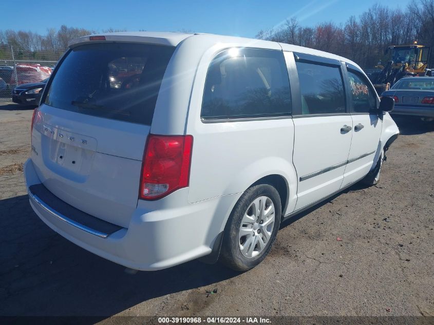 2015 Dodge Grand Caravan Avp/Se VIN: 2C4RDGBG9FR508111 Lot: 39190968