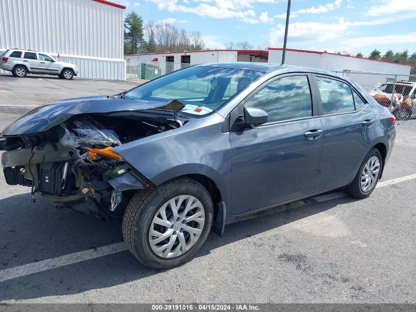 2018 Toyota Corolla Le VIN: 2T1BURHE5JC991947 Lot: 39191016