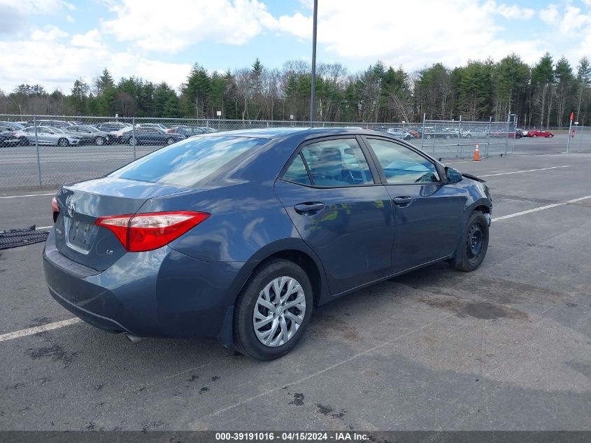 2018 Toyota Corolla Le VIN: 2T1BURHE5JC991947 Lot: 39191016