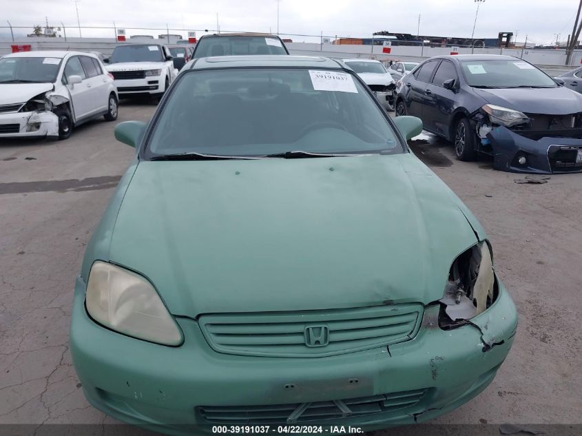 1999 Honda Civic Ex VIN: 2HGEJ8649XH587415 Lot: 39191037