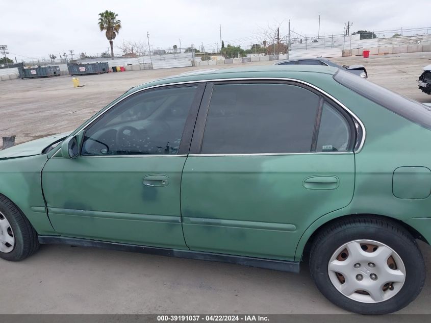 1999 Honda Civic Ex VIN: 2HGEJ8649XH587415 Lot: 39191037