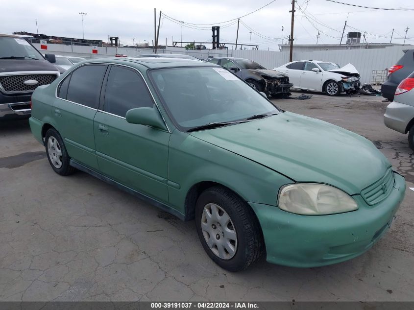 1999 Honda Civic Ex VIN: 2HGEJ8649XH587415 Lot: 39191037