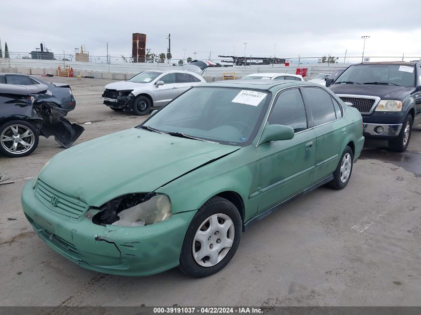 1999 Honda Civic Ex VIN: 2HGEJ8649XH587415 Lot: 39191037