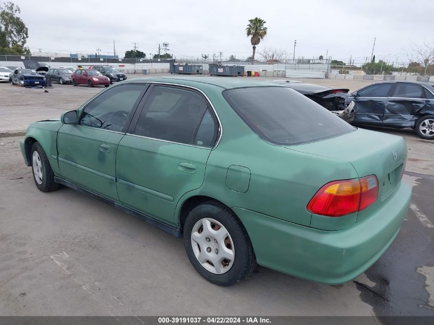 1999 Honda Civic Ex VIN: 2HGEJ8649XH587415 Lot: 39191037