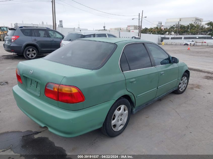 1999 Honda Civic Ex VIN: 2HGEJ8649XH587415 Lot: 39191037