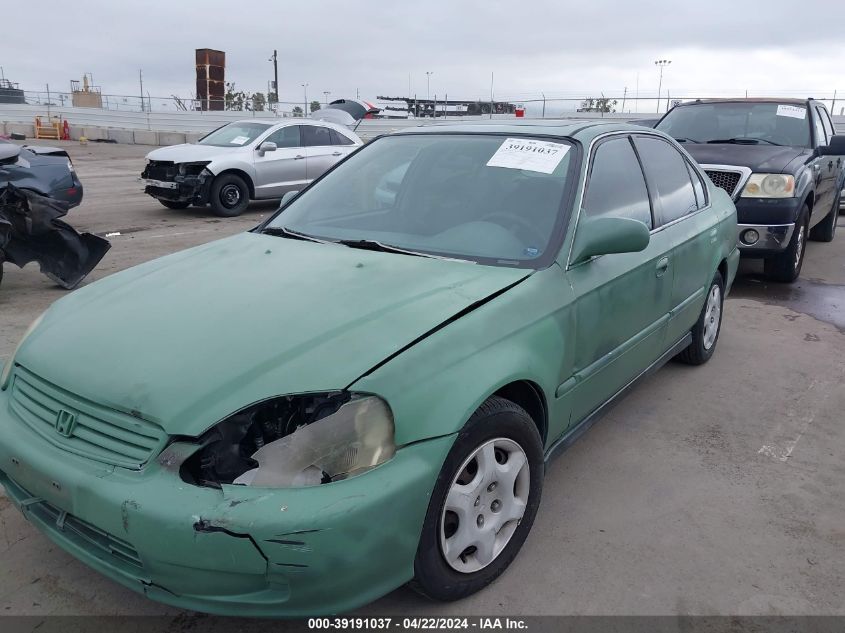 1999 Honda Civic Ex VIN: 2HGEJ8649XH587415 Lot: 39191037