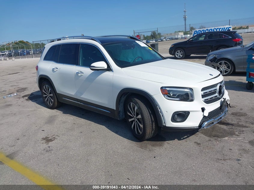 2020 Mercedes-Benz Glb 250 VIN: WDC4M4GB2LW000372 Lot: 39191043