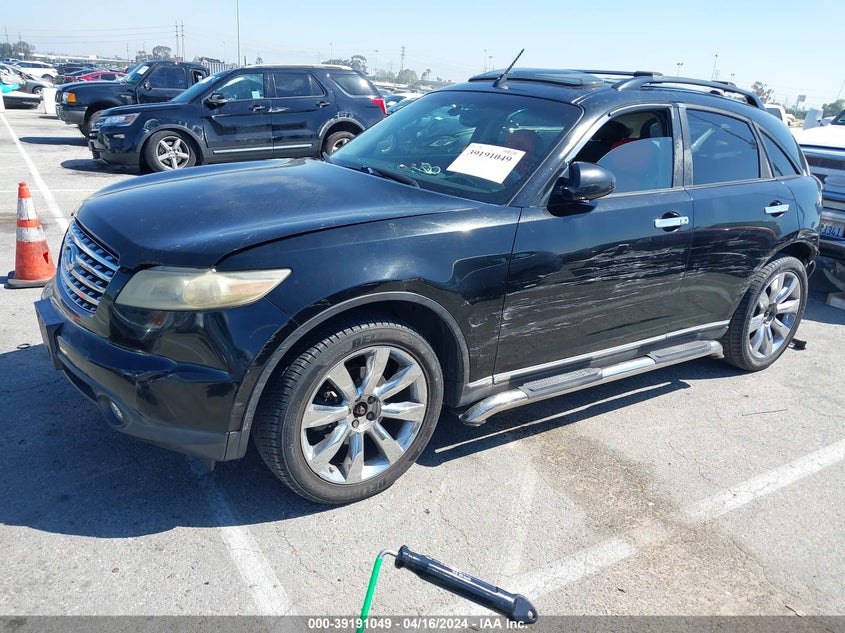 2003 Infiniti Fx35 VIN: JNRAS08W03X206566 Lot: 39191049