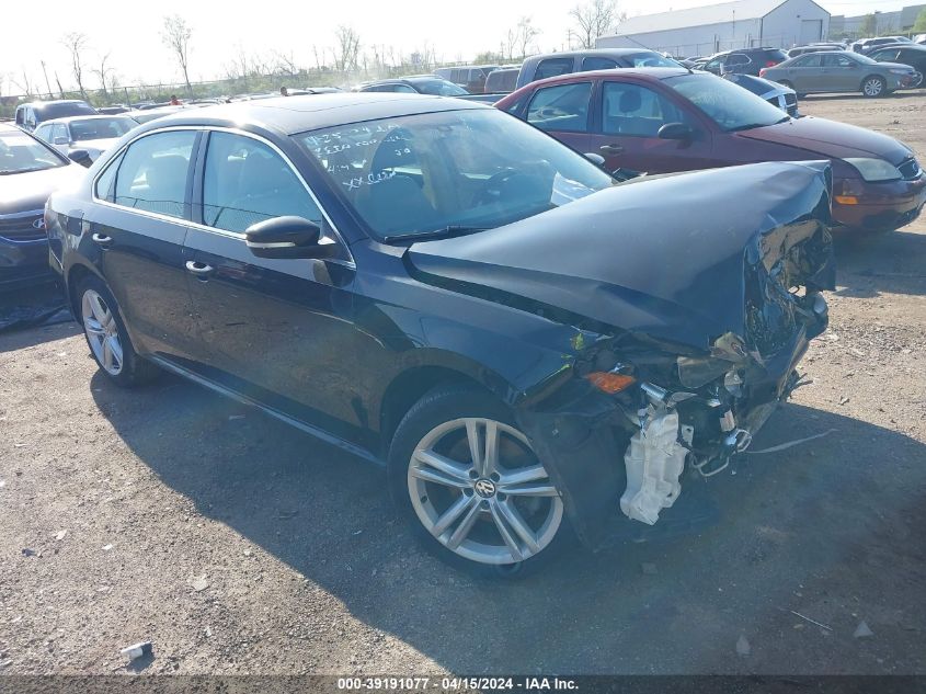 1VWBV7A37FC089162 2015 Volkswagen Passat 2.0L Tdi Se