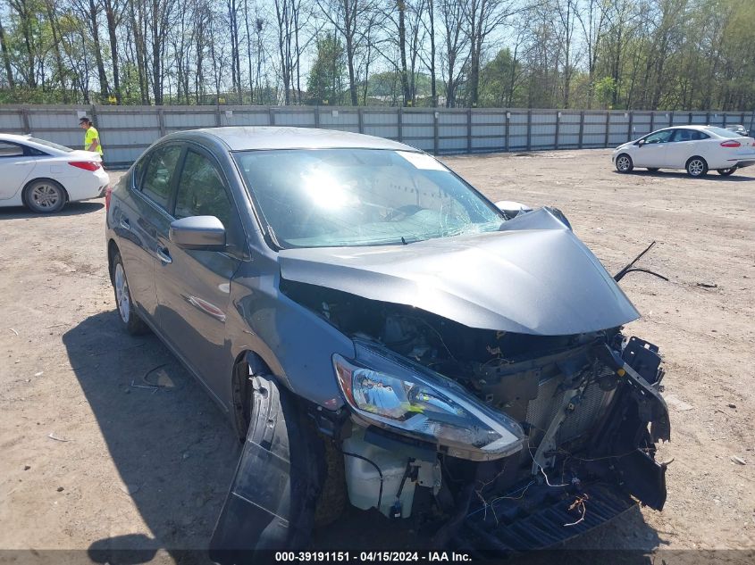 2019 Nissan Sentra Sv VIN: 3N1AB7AP1KY401782 Lot: 39191151