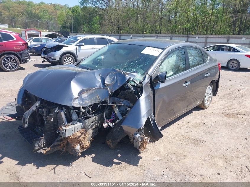 2019 Nissan Sentra Sv VIN: 3N1AB7AP1KY401782 Lot: 39191151