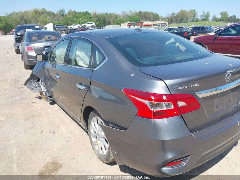 2019 Nissan Sentra Sv VIN: 3N1AB7AP1KY401782 Lot: 39191151