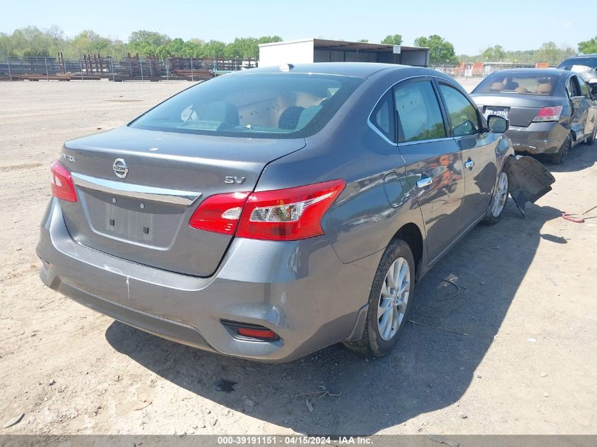 2019 Nissan Sentra Sv VIN: 3N1AB7AP1KY401782 Lot: 39191151