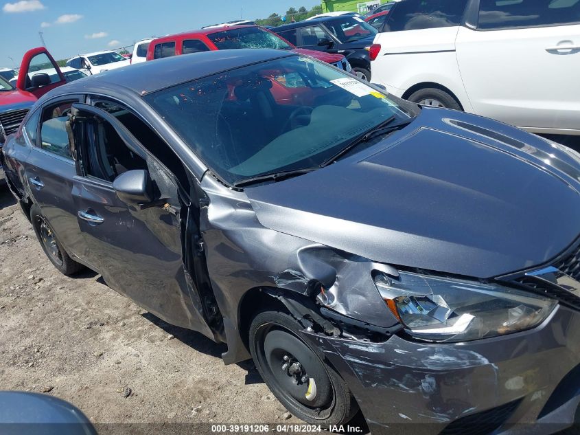 2019 Nissan Sentra S VIN: 3N1AB7AP5KY323278 Lot: 39191206