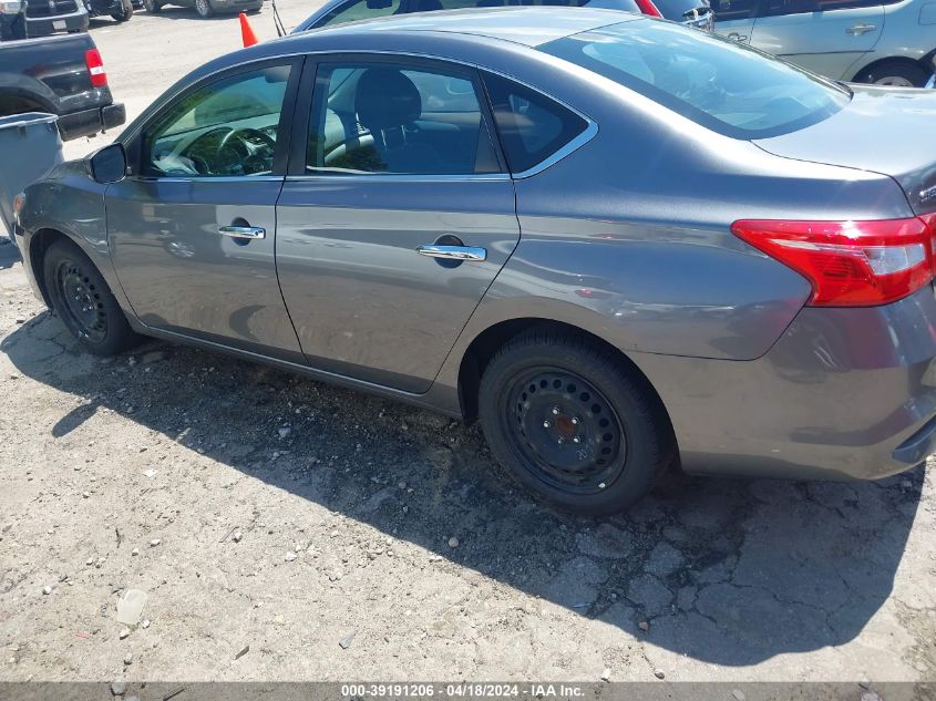 2019 Nissan Sentra S VIN: 3N1AB7AP5KY323278 Lot: 39191206